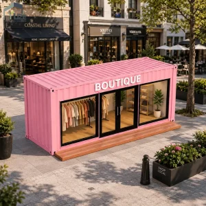 20FT Steel Structure Portable Modular Shipping Container for Outdoor