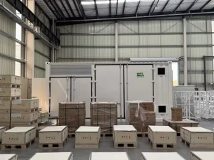 20Feet 40feet 1Mwh 2Mwh Bess Container Outdoor Solar Power Energy Storage Battery Air Cooling Container with Megarevo Inverter