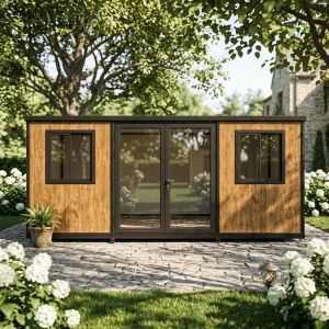 20Ft 40Ft Container House Expandable Prefabricated House 2 Bedroom 1bathroom Villa Prefab Mobile Home Casa Portable