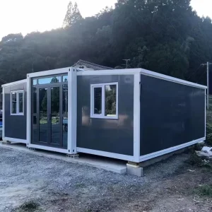 20Ft 40Ft Waterproof Prefab Expandable Container House 2 3 4 5 Bedroom Portable Living Prefabricated Villa Mobile Portable House