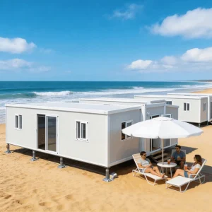 20Ft 40ft 2 Bedroom Expandable Container House ADU Accessory Dwelling Unit Garden Building House Prefabricated Home