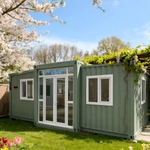 20Ft Ready Made Folding Portable Modern Mobile Tiny Prefab Home Kit Bungalow House for Residence Hotel