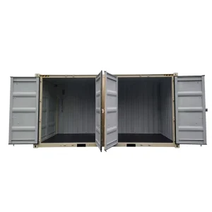 20GP 20HC 40HC Stainless Steel Shipping Container Customizable Full Side Door Dry Container for Australian US Shipping