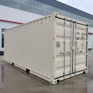 20GP 20HQ 40HQ Standard Dry Cargo Container with Three Lock Rods for Shipping Complete Freight Specifications