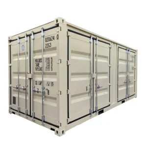 20GP & 40HC Dry Shipping Container with Side Opening Door New Condition Made of Steel Corten Steel BV Certified