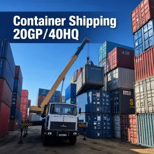 20GP/40HQ FCL Shipping Container LCL Sea Shipping Agent CIF Sea Cargo 40ft China FOB Ocean Freight Forwarder