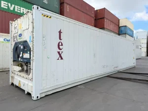 20GP 40HQ New Used Reefer Container Refrigerated Shipping Container Ready For Use