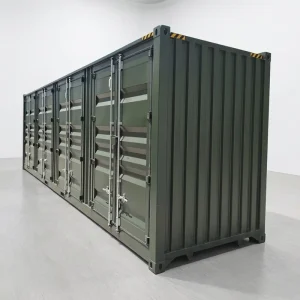20GP Dry Corten Steel Shipping Container with Double 4 Side Opening Doors New