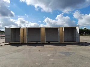 20HQ Fully Open Door Container 40HQ Open 4 Doors Container for Sale