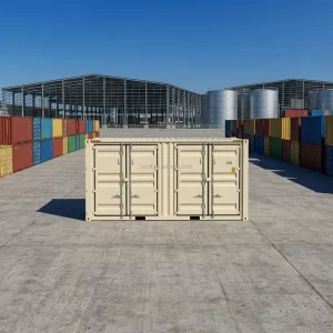 20HQ Two Side Doors Container High Cube Side Open Dry Van Shipping Container for Storage Transport