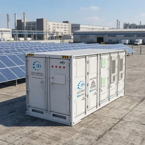 20ft 10ft Container Based BESS Hybrid Grid Solar Battery Storage System LiFePO4 IP54 Protection Backup Mobile Power for SCU