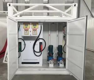 20ft 30000l 40ft 65000l Fuel tank with Pump Gas Tanks Storage tank Fuel Dispenser Mobile Fuel Station Containers