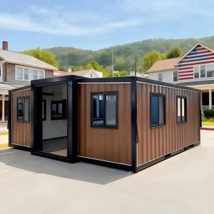 20ft 30ft 40ft Folding Container Portable Mobile Expandable House Fully Furnished Storage Prefab Tiny Prefab Homes
