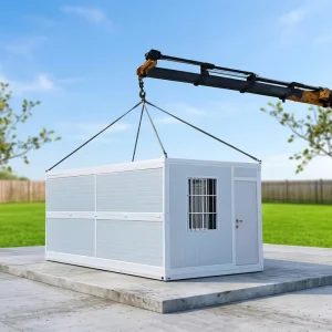 20ft 30ft 40ft Folding Expandable Waterproof Portable Mobile Fully Furnished Storage Prefab Tiny House Container Office Hotel