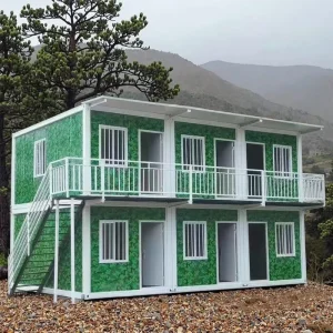 20ft 30ft Single Room Prefabricated Container Store Simple Easy Install Wind Resistant Modular Detachable Container House