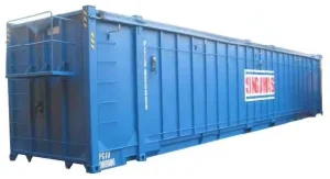 20ft 35t Heavy Duty Dry Bulk Container For Grain International Transportation Open Top Slide Tarpaulin