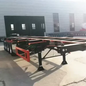 20ft 40ft 45ft 53ft Skeleton Container Semi Trailers