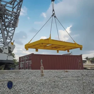 20ft 40ft Adjustable Spreader Container Lifting Equipment 45 Ton Capacity Cargo Handling for Manufacturing Plant