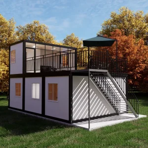 20ft 40ft Container House High Quality Prefab Flat Pack Residential Home