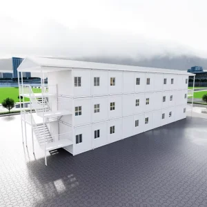 20ft 40ft Container House Prefabricated 3 Story 3 6 Bedroom Sandwich Panel Luxury Outdoor Warehouse Contemporary