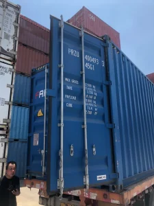 20ft 40ft Corten Steel Dry Containers With Shipping Door To Door Delivery