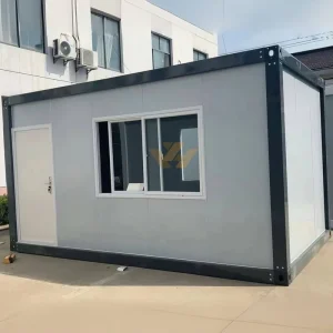 20ft/40ft Detachable Modular Container House Prefab Tiny Home with Modern Design for Living Room Workshop and Mall Use