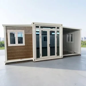 20ft 40ft Expandable Container House Prefabricated Modular Steel House for Shop Hotel Warehouse Workshop Building