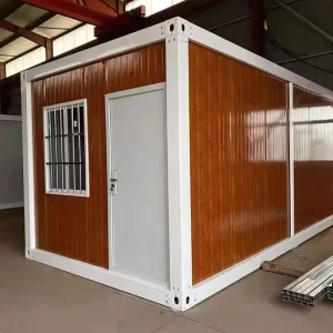20ft 40ft Expandable Flat Pack Modular Container Room Prefab Container Cafe Prefabricated Container House on Wheels