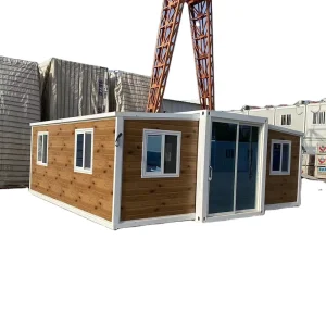 20ft 40ft Expandable Folding Container House 2 Bedroom Portable Modular Home Foldable Building Steel Sandwich Panel
