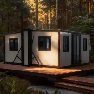 20ft 40ft Expandable Folding Prefab Steel Container House Luxury Modular Tiny Home 1-5 Bedrooms Waterproof Hurricane Proof