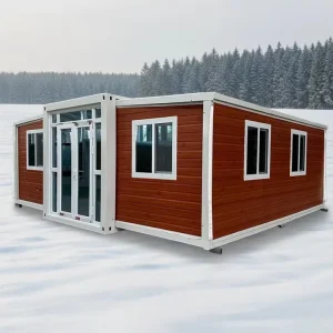 20ft 40ft Expandable Fully Furnished Container Home with Bathroom Kitchen Modern Living for Villa