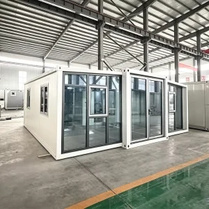 20ft/40ft Expandable Lightweight Steel Container House with Easy Transport and Disassembly for Hotel, Home, or Office Use