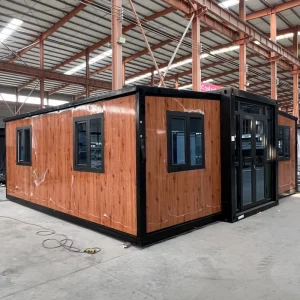 20ft 40ft Expandable Luxury White Shipping Container House 2-4 Bedrooms Modern Granny Flat Office Building Workshop School