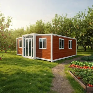 20ft 40ft Expandable Shipping Container House 3 Bedroom Steel Construction