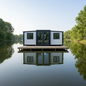 20ft 40ft Flat Pack Container House Kit Foldable Detachable Modular Portable Flat Pack Prefabricated Container House