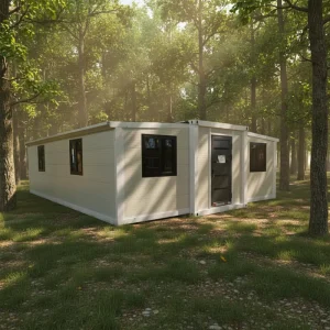 20ft 40ft Flexible and Expandable Container House Portable Modular Mobile Container Home Two Bedroom