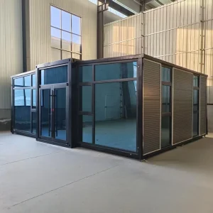 20ft 40ft Foldable Expandable Container House Prefab Mobile Home Steel Sandwich Panel
