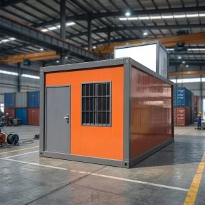 20ft 40ft Foldable Flat Pack Sandwich Panel Container House Fast Install Modular Home for Hotel Dormitory Storage Garage Shop