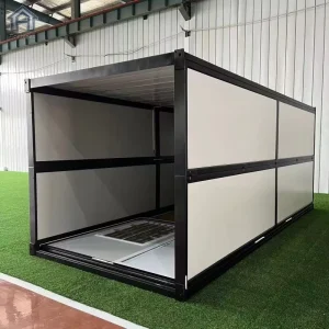 20ft 40ft Folding Container House Factory Price Portable Prefab House Expandable Luxury Prefab Home with Kitchen 2 Bedroom