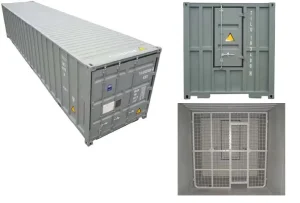 20ft 40ft Full Side Opening Shipping Storage Container Ready To Ship Manufacturer