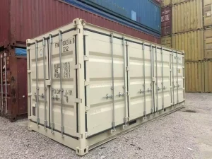 20ft 40ft GP HQ HC Dry Cargo Container Solid Steel Structure