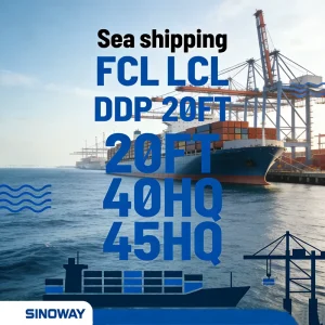 20ft 40ft Hq Fcl Container Shipping Agent Sea Freight Forwarder Price Logistics Ocean Cargo Rate Warehouse Consolidation Service