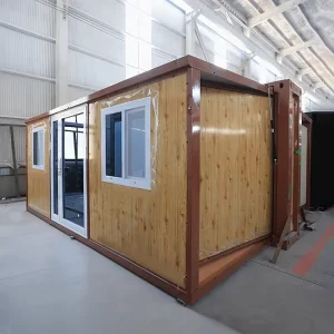 20ft 40ft Light Steel Sandwich Panel Modular Expandable Container House 2 Bedroom Mobile Vacation Villa with Quick Installation