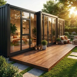 20ft 40ft Luxury Model House Prefab Modular Homes Expandable Container House Portable Cabin With Kitchen Sandwich Panels House