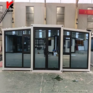 20ft 40ft Luxury Prefab Modular Expandable Shipping Container House Folding Container House