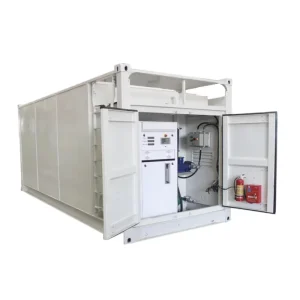 20ft 40ft Mobile Fuel Station with Carbon Steel Pressure Vessel and Fuel Storage Tanks