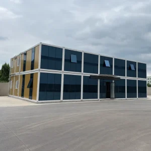 20ft 40ft Modular Control Room Container Soundproof Insulated Steel Frame Industrial Site Office 5 Year Warranty