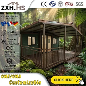 20ft 40ft Modular Expandable Prefabricated Homes Foldable Container Houses Office for Hotel