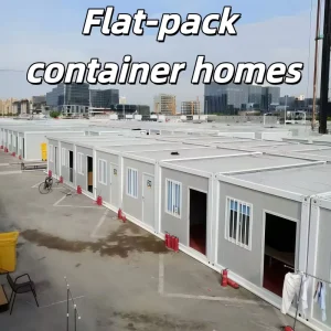 20ft 40ft Modular Foldable Home Quick Assembly for Site Office or Living Export Quality Flat Pack Standard Container House