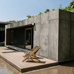 20ft 40ft Modular Portable Modern Earthquake Proof Sandwich Panel Prefabricated Shipping Container Office Building